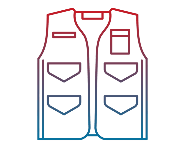 Illustration einer Arbeitsweste – Symbol für Jobs und Stellenangebote bei Neureiter Bau